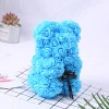 Valentine's Day gift creative 25cm rose Bear gift box PE flower romantic foam bear Hug bear Specification image